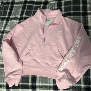 Hollister quarter zip M